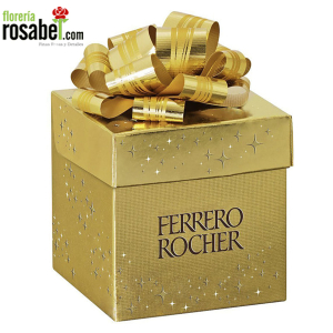 Chocolate Ferrero Rocher Caja de Regalo, caja de regalo con chocolates ferrero rocher