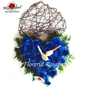 Corazon de Rosas Azules Cdo 02