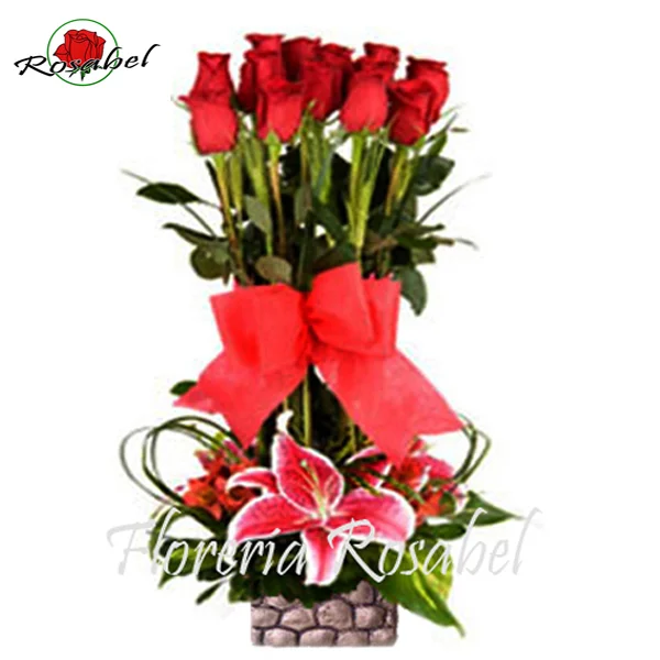 Arreglo Floral de Rosas Mirada de Amor