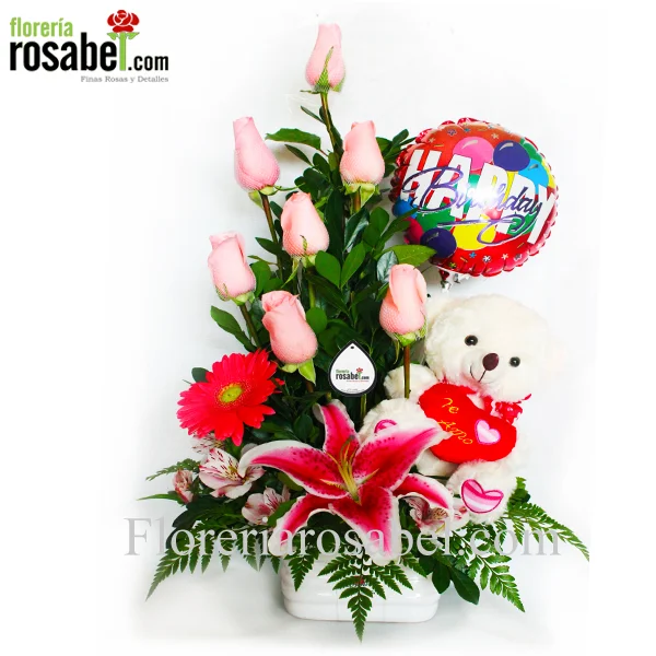 Arreglos Florales para Cumpleaños Delivery Lima Peru
