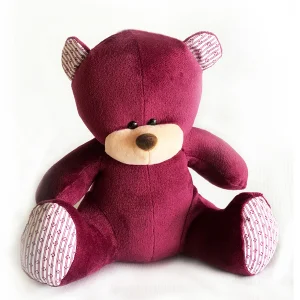 Peluche de Oso color Guinda en Rosabel Lima Peru