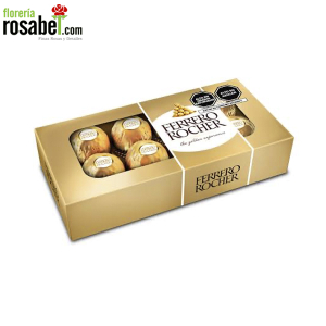 Caja de 8 bombones Ferrero Rocher