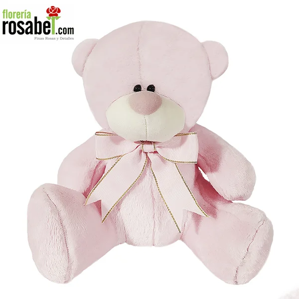 Peluche de Oso color Rosado Rosabel Lima Peru