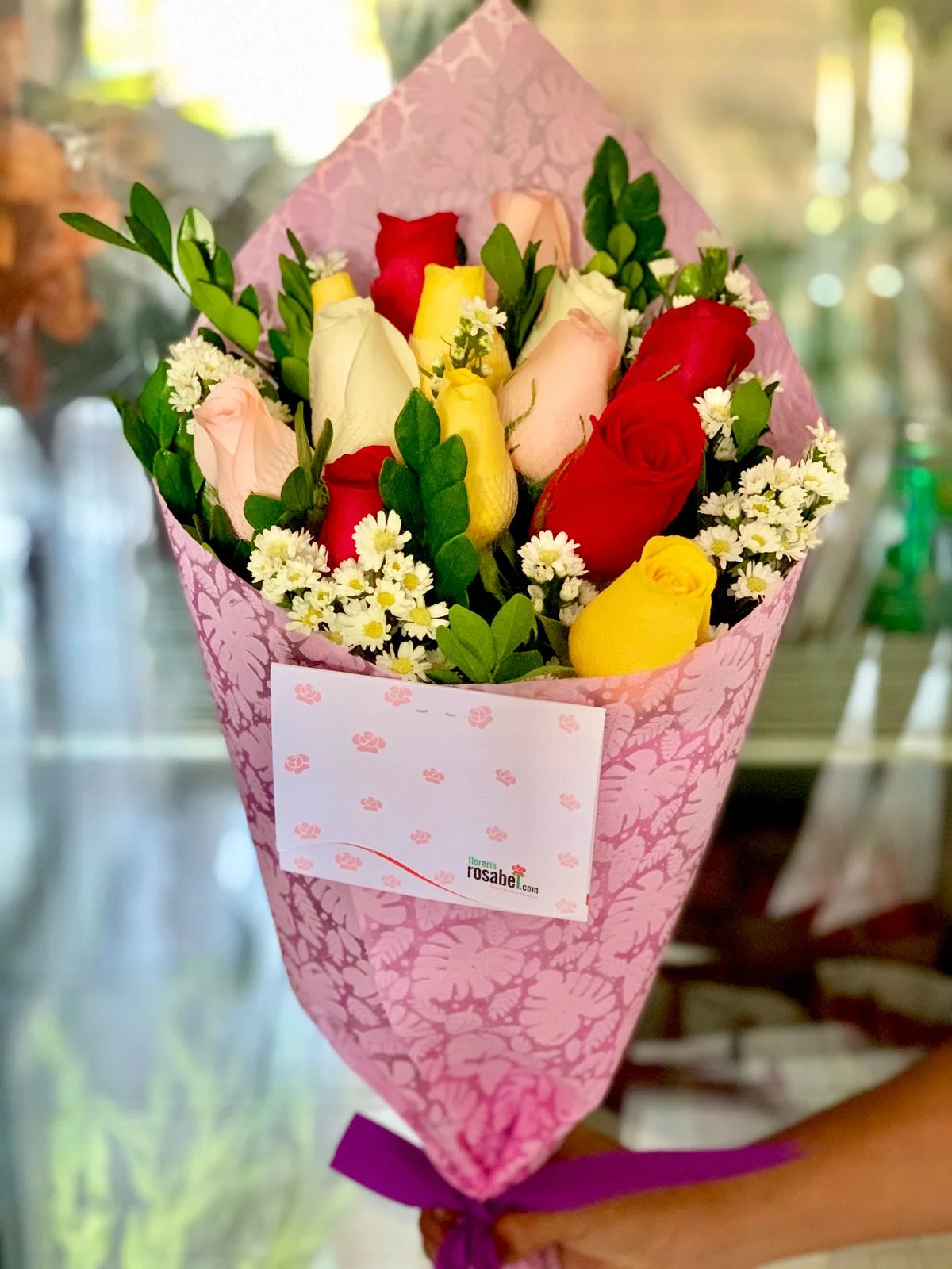Ramo de Rosas Colores mixtas