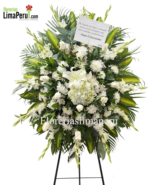 Arreglos florales para difuntos Lima